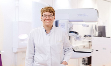 Ärztin in der Radiologie